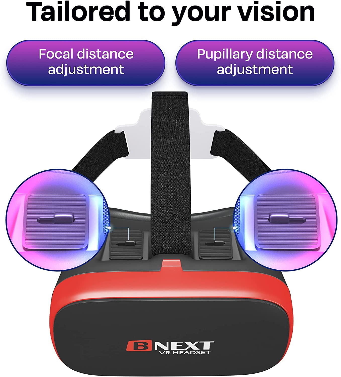 Universal VR Headset for Android & iPhone