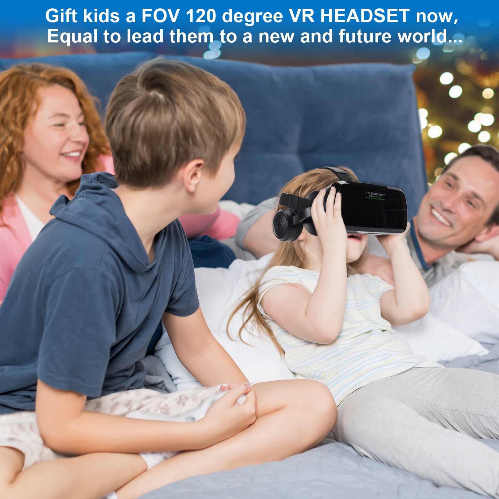 120°FOV VR Headset for All Smartphones