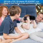 Wireless VR Headset with Controller & Earphones