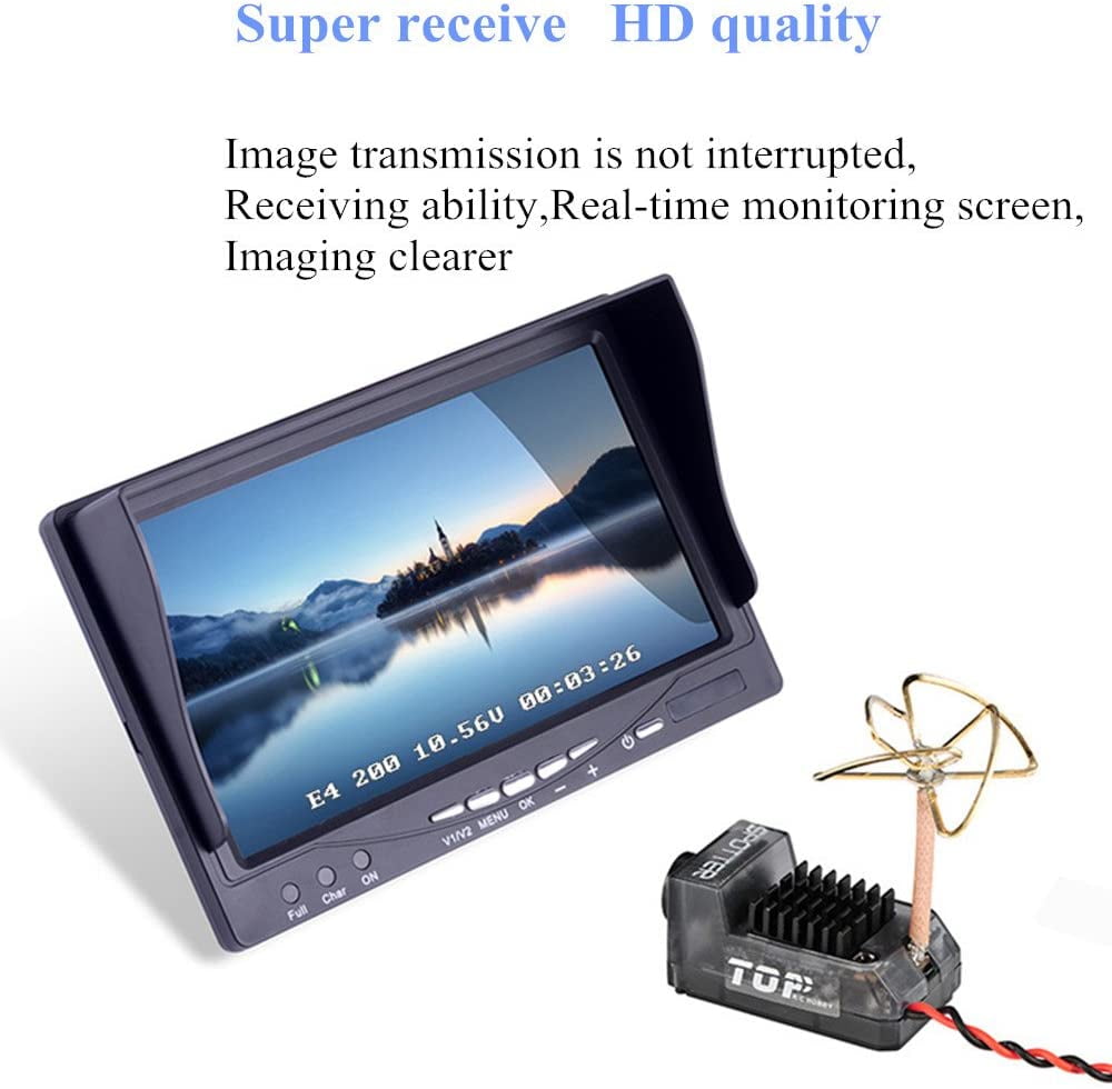 Micro FPV Camera with Integrated Mic & OSD