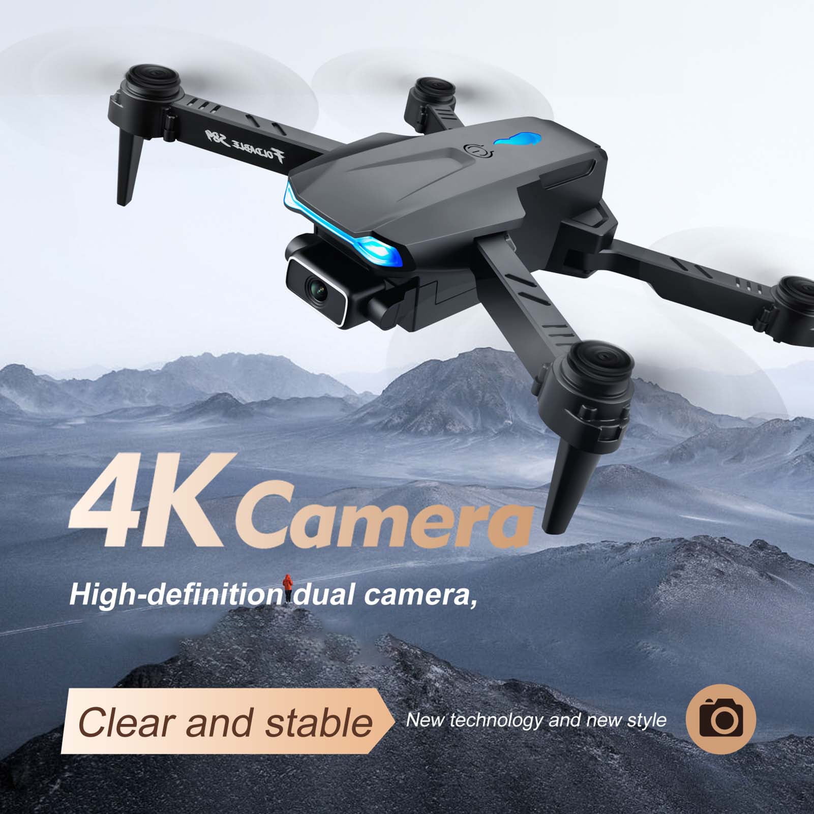 Htovila S89 4K Dual Camera Drone
