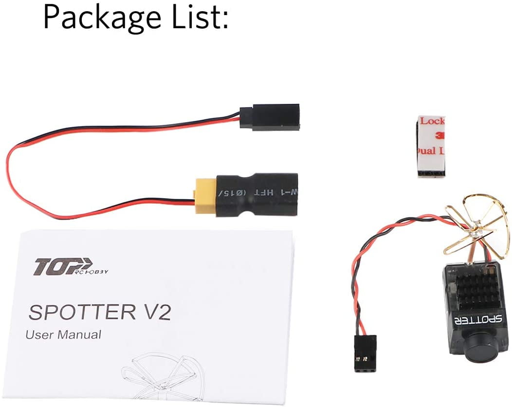 Micro FPV Camera with Integrated Mic & OSD