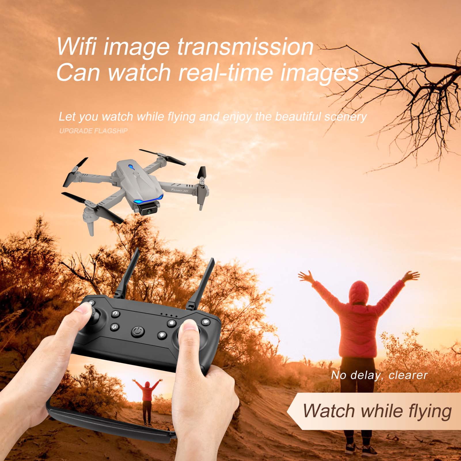 Htovila S89 4K Dual Camera Drone