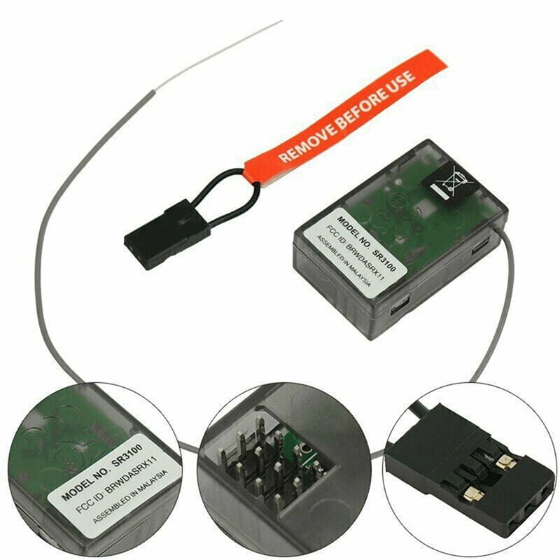 SR3100 Receiver for DX3R Remote and Drone