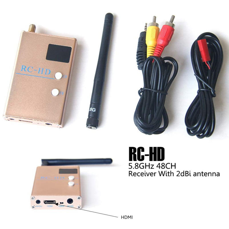 FPV Drone Video Receiver with Antenna