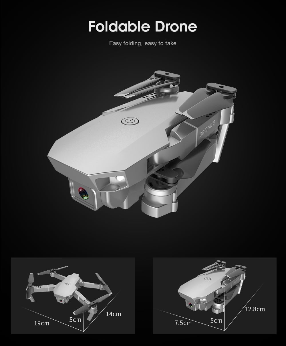 Foldable RC Drone with HD Camera & Bag