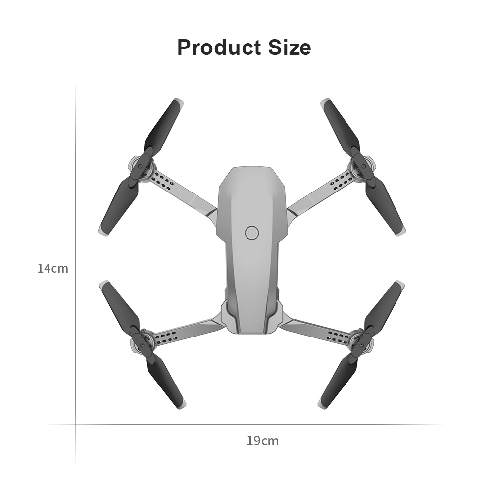 Foldable RC Drone with HD Camera & Bag