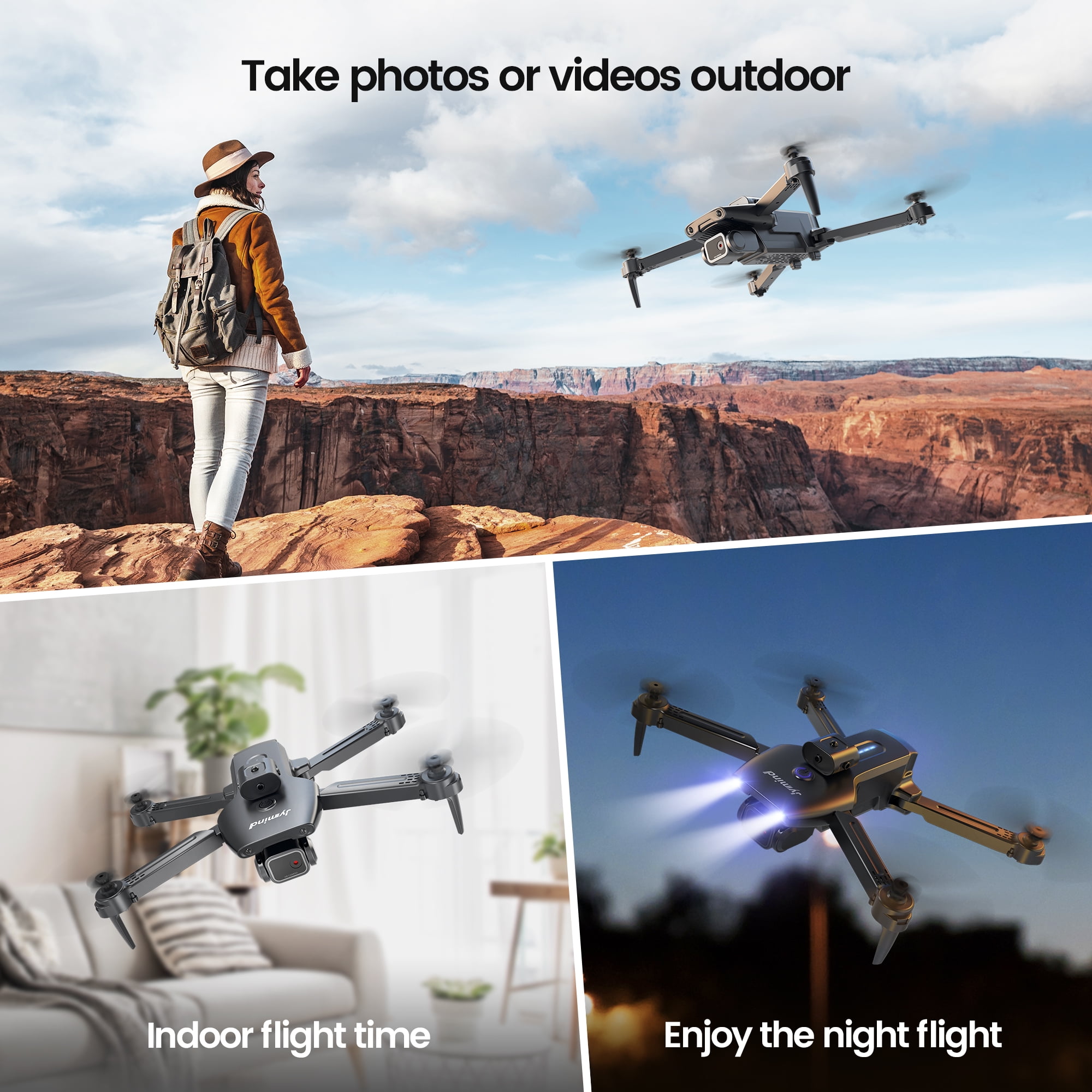 4K HD Camera RC Drone for Kids and Adults