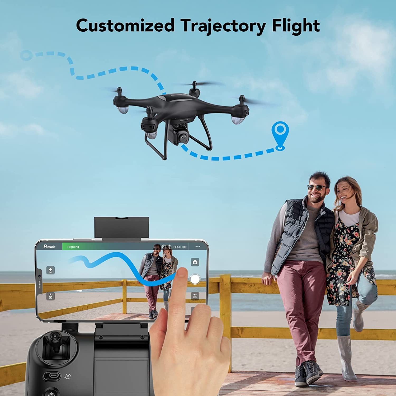 Potensic P5 Drone with HD Camera and FPV