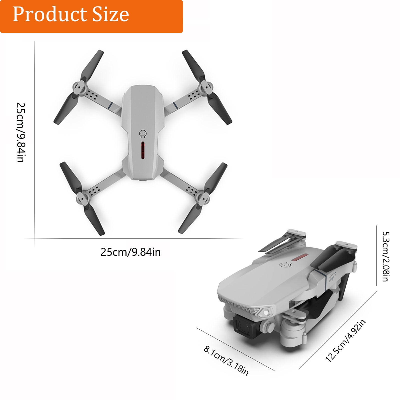 Professional Waterproof RC Drone with 4K Dual Camera