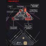 5.8GHz VT5804 FPV Transmitter for Racing Drones