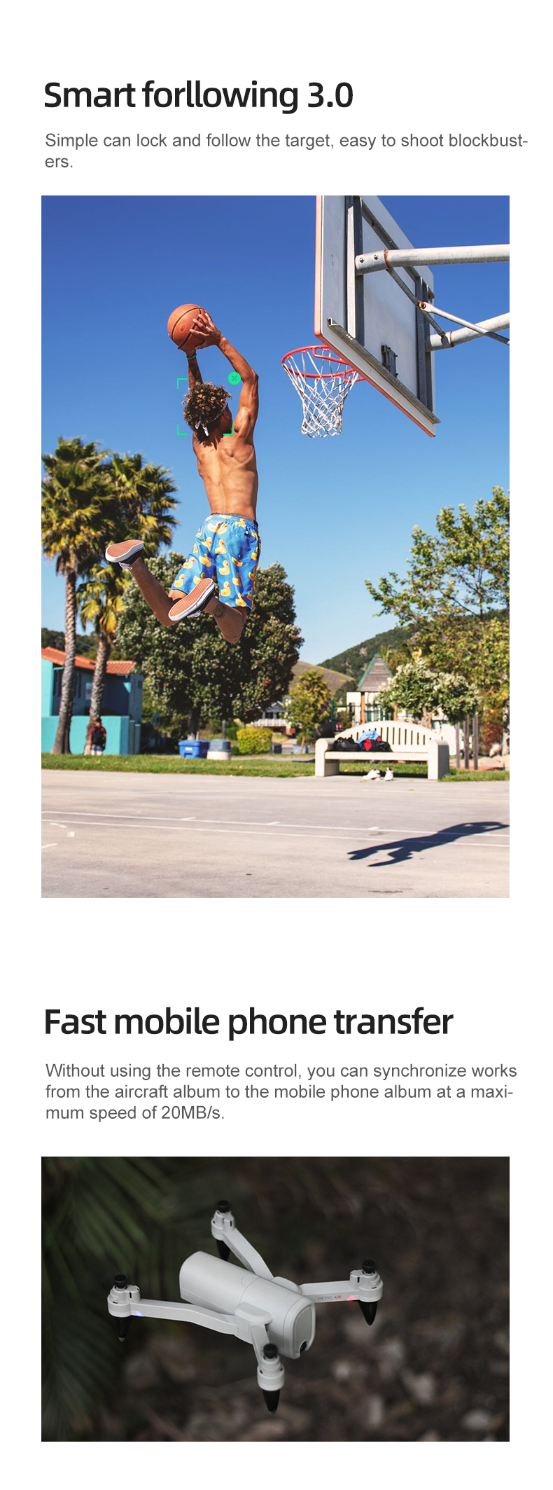 WiFi GPS 5G FPV 4K Drone with Camera