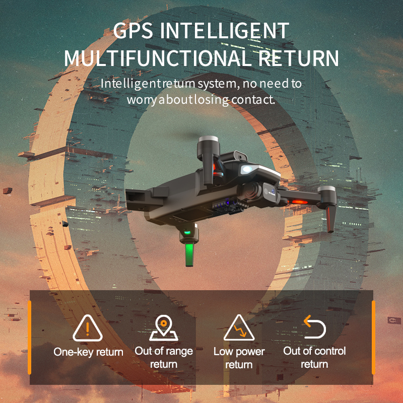 JJRC X25 Brushless Dual Camera GPS Drone