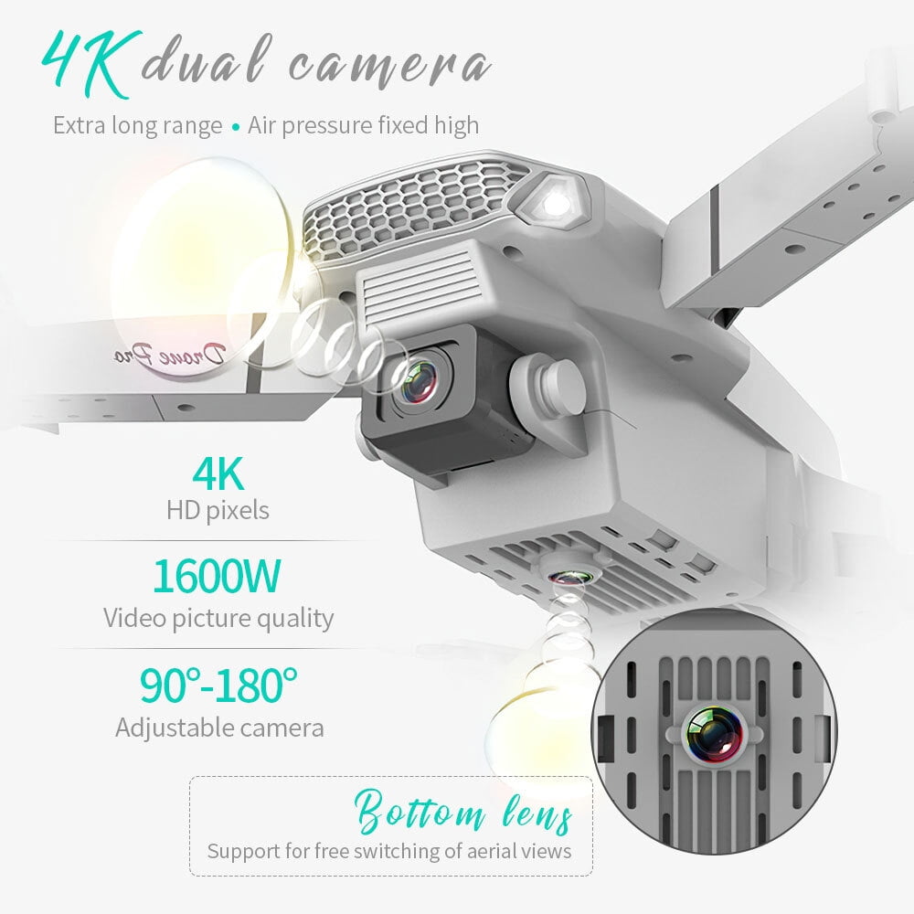 Dual Camera 4K Wifi Drone for Adults