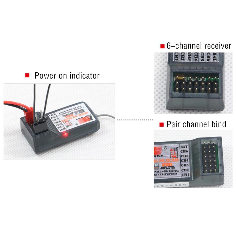 2.4GHz 6CH Receiver for Drones