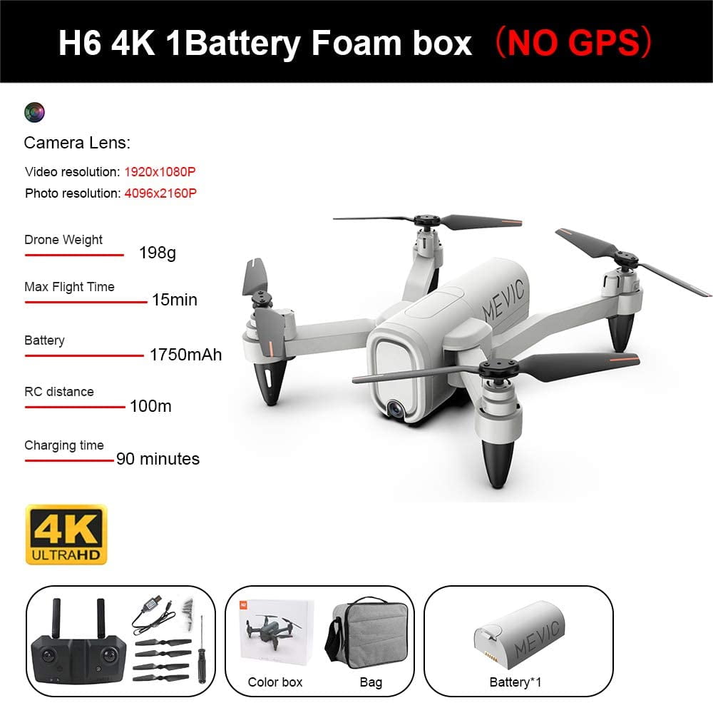 WiFi GPS 5G FPV 4K Drone with Camera