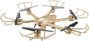 MJX X601H FPV HD Camera Drone - Golden
