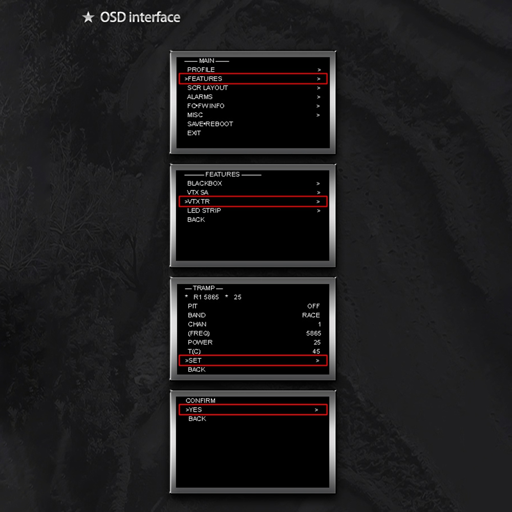 RC FPV Drones DIY VT5804 AIR Transmitter