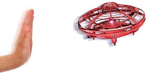 Red LED UFO Drone Quadcopter Toy