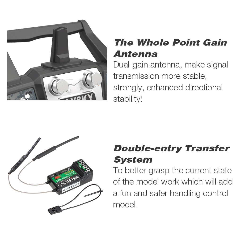 Flysky i6X RC Transmitter with iA6B Receiver