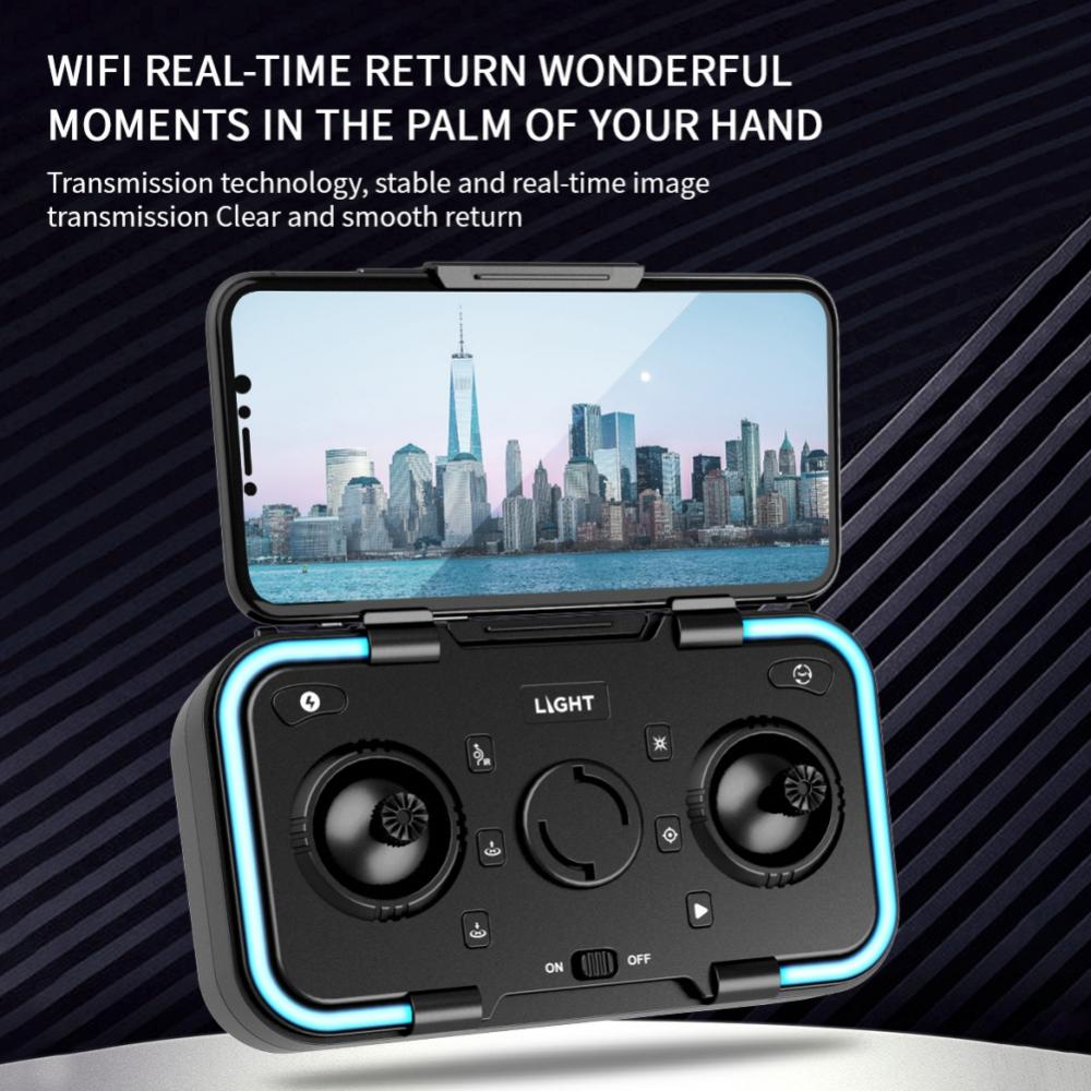 Foldable Wifi Drone with 4K Camera & Obstacle Avoidance