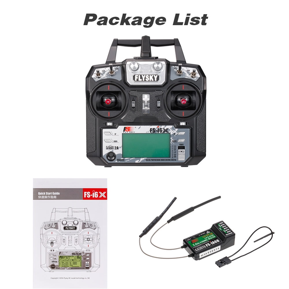Flysky i6X RC Transmitter with iA6B Receiver