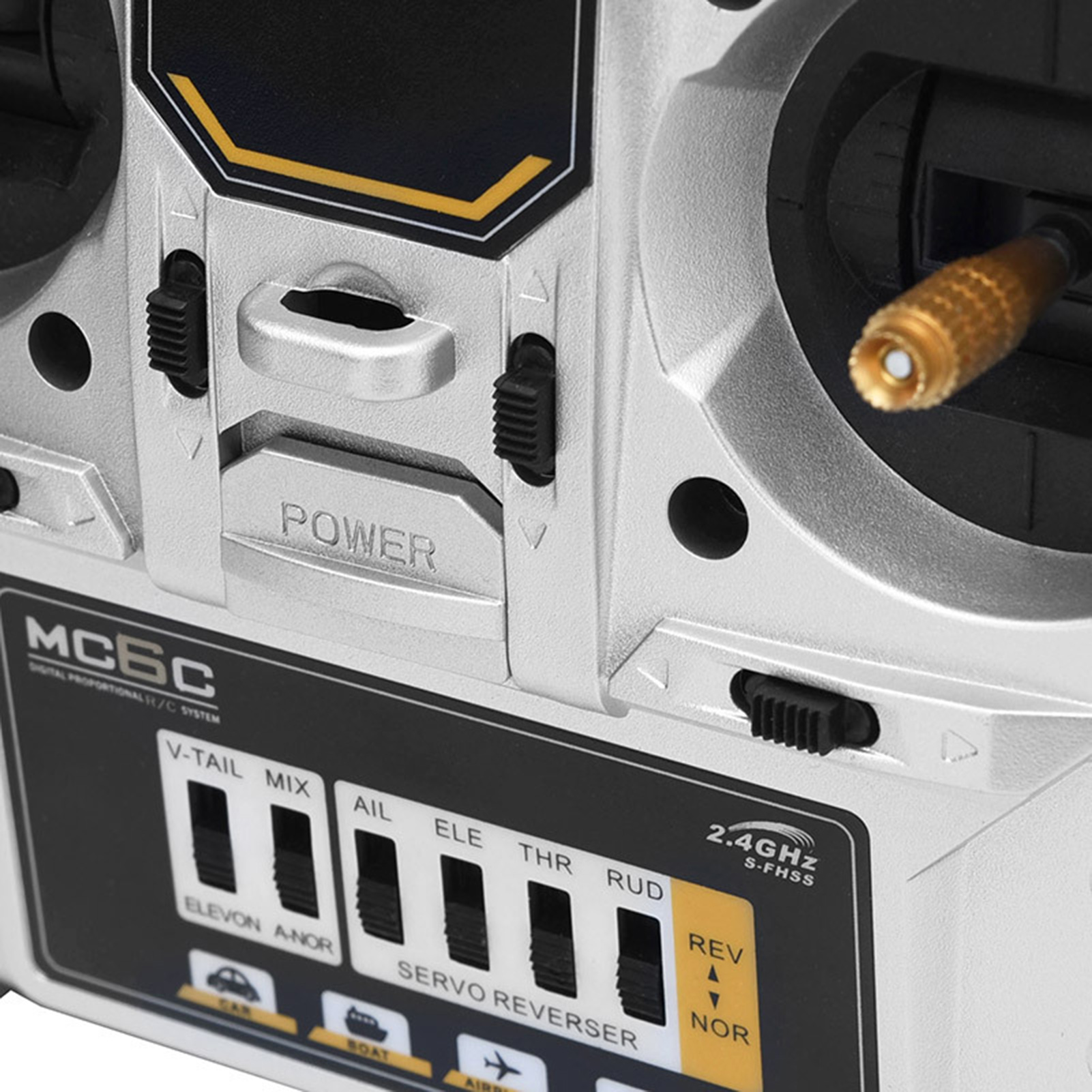 Microzone 2.4GHz 6CH RC Controller & Receiver System