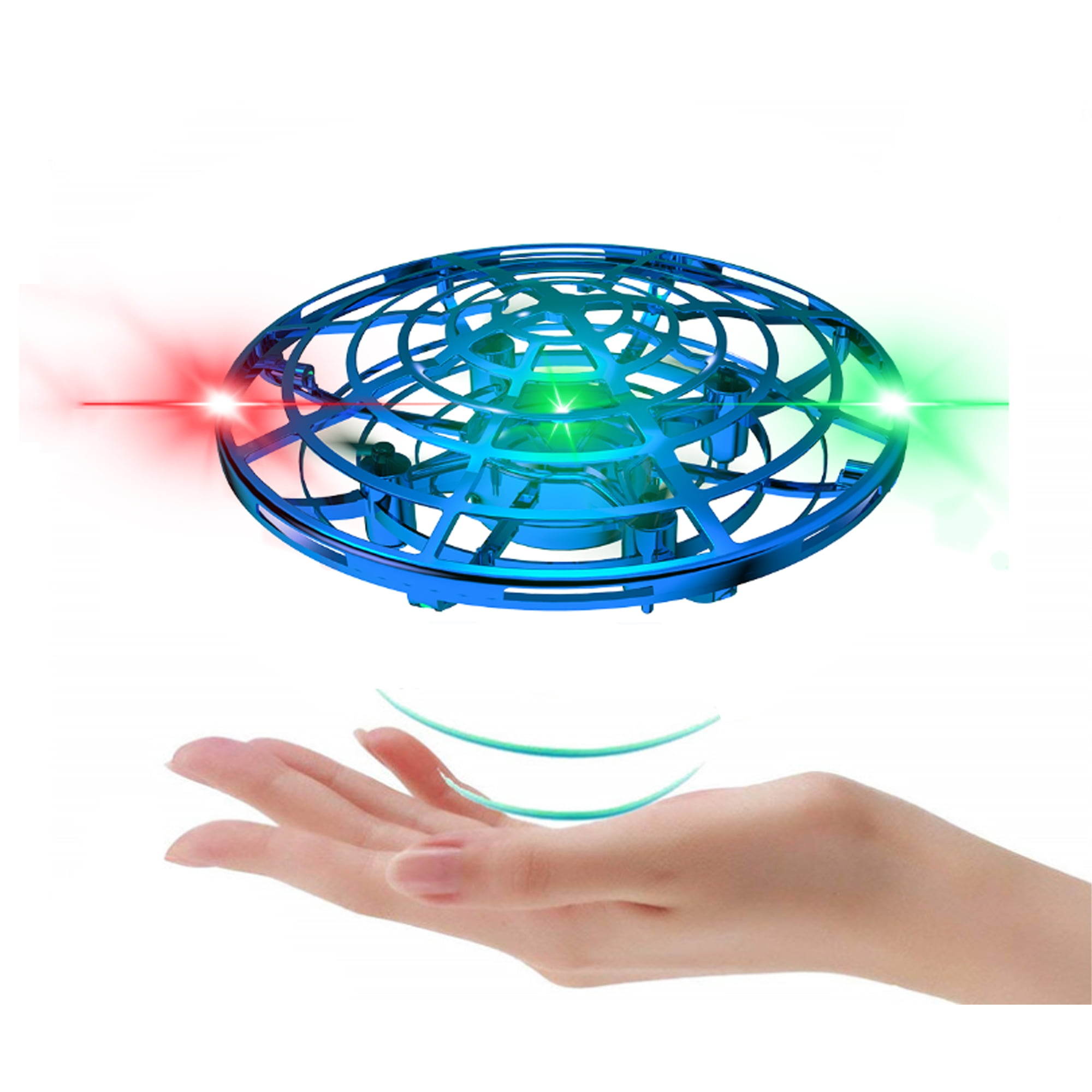 Gold Hand-controlled LED Drone for Kids and Adults