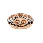 Gold Hand-controlled LED Drone for Kids and Adults