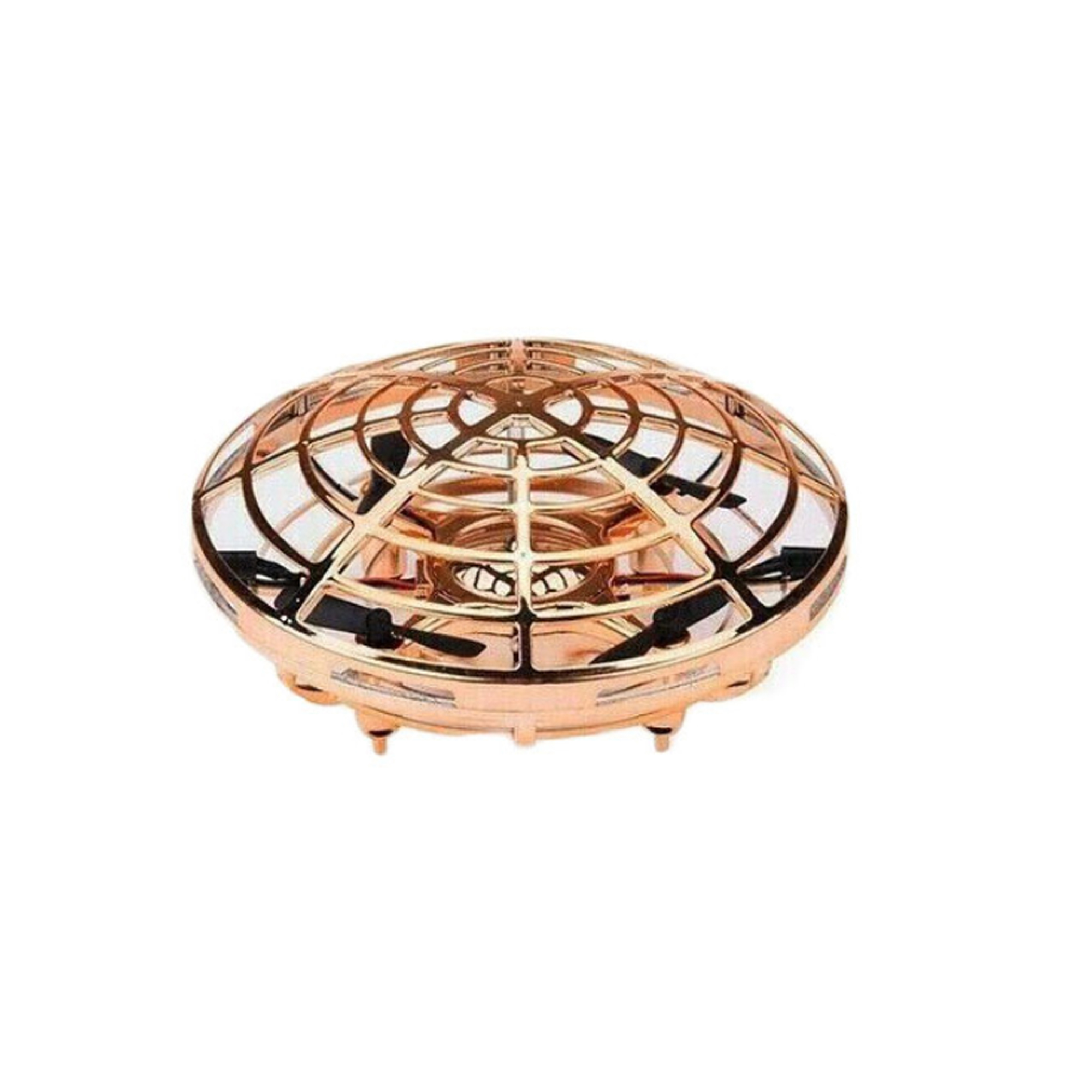 Gold Hand-controlled LED Drone for Kids and Adults