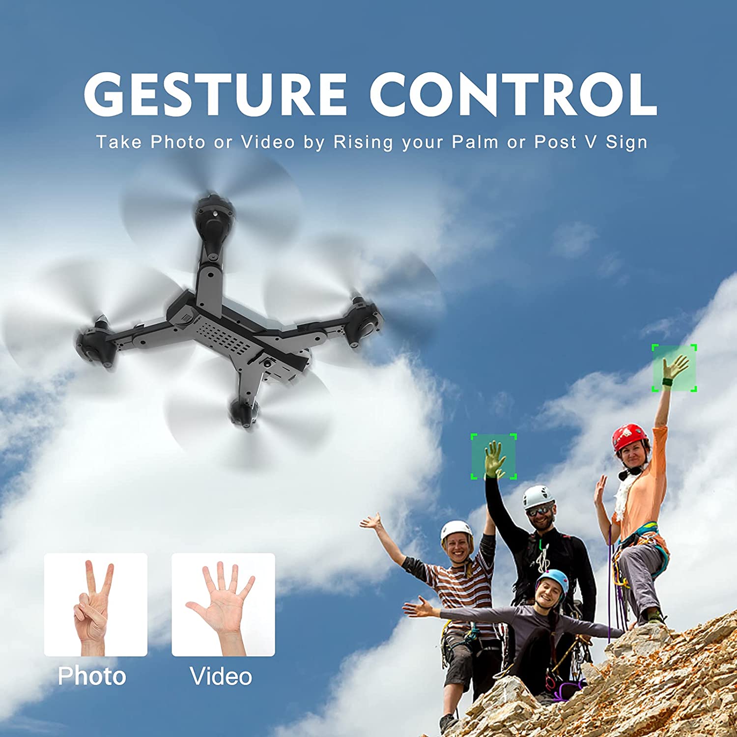 1080P HD Camera RC Wifi Drone with Bag