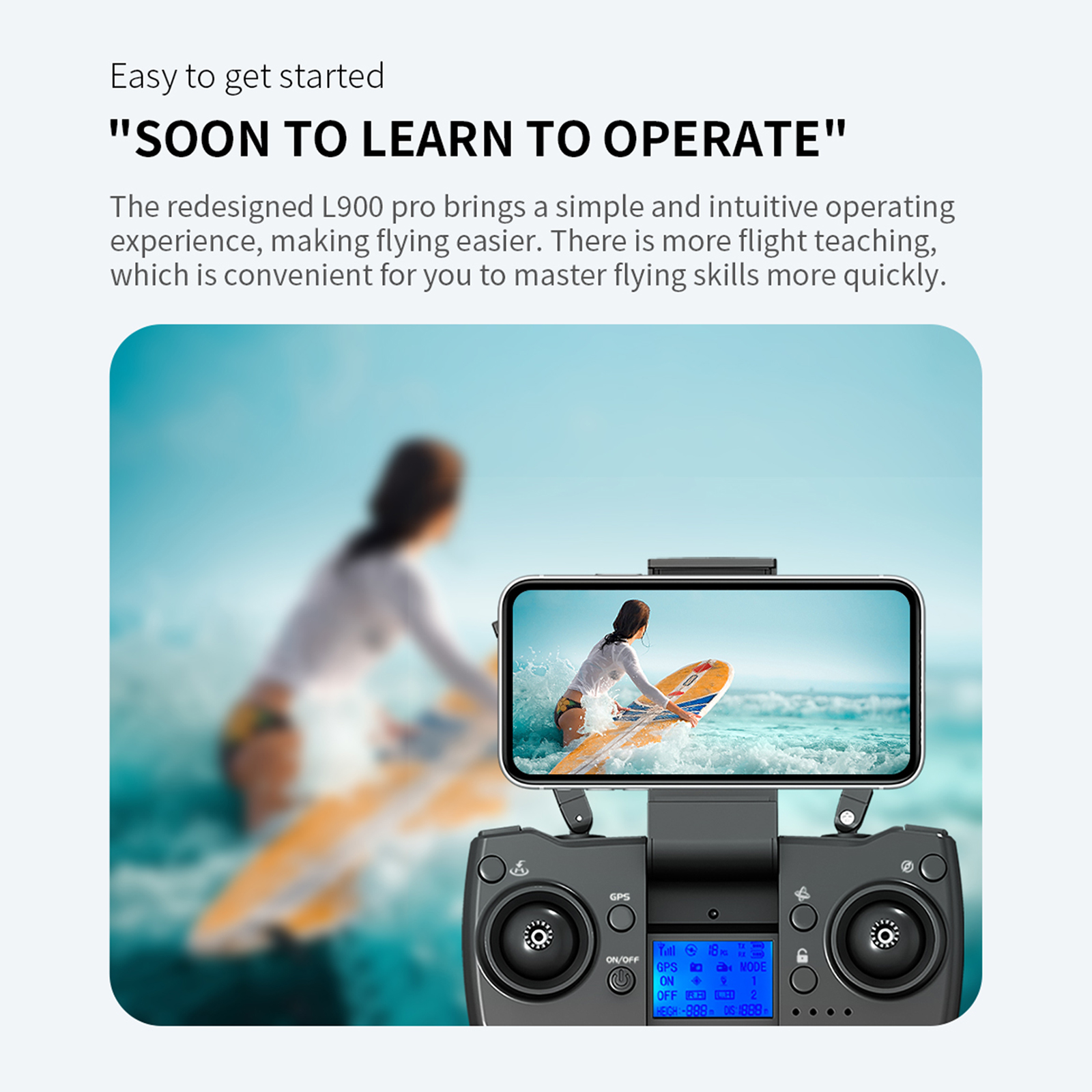 Mojoyce L900 Pro SE 5G Drone Camera