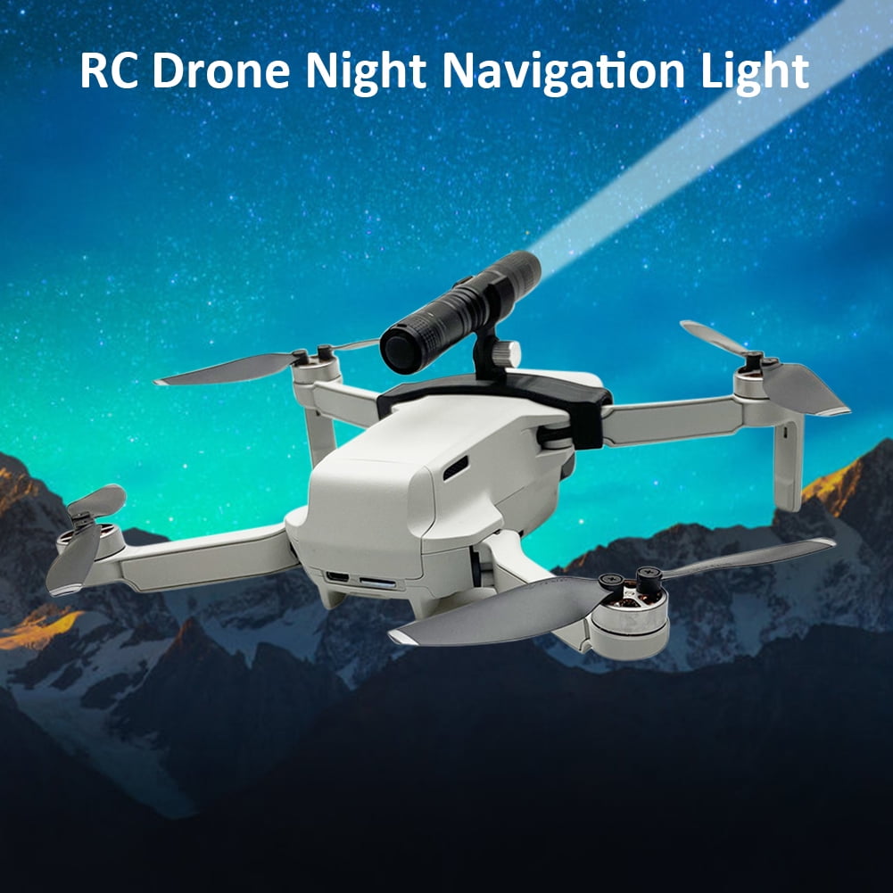 Adjustable LED headlamp kit for DJI drone