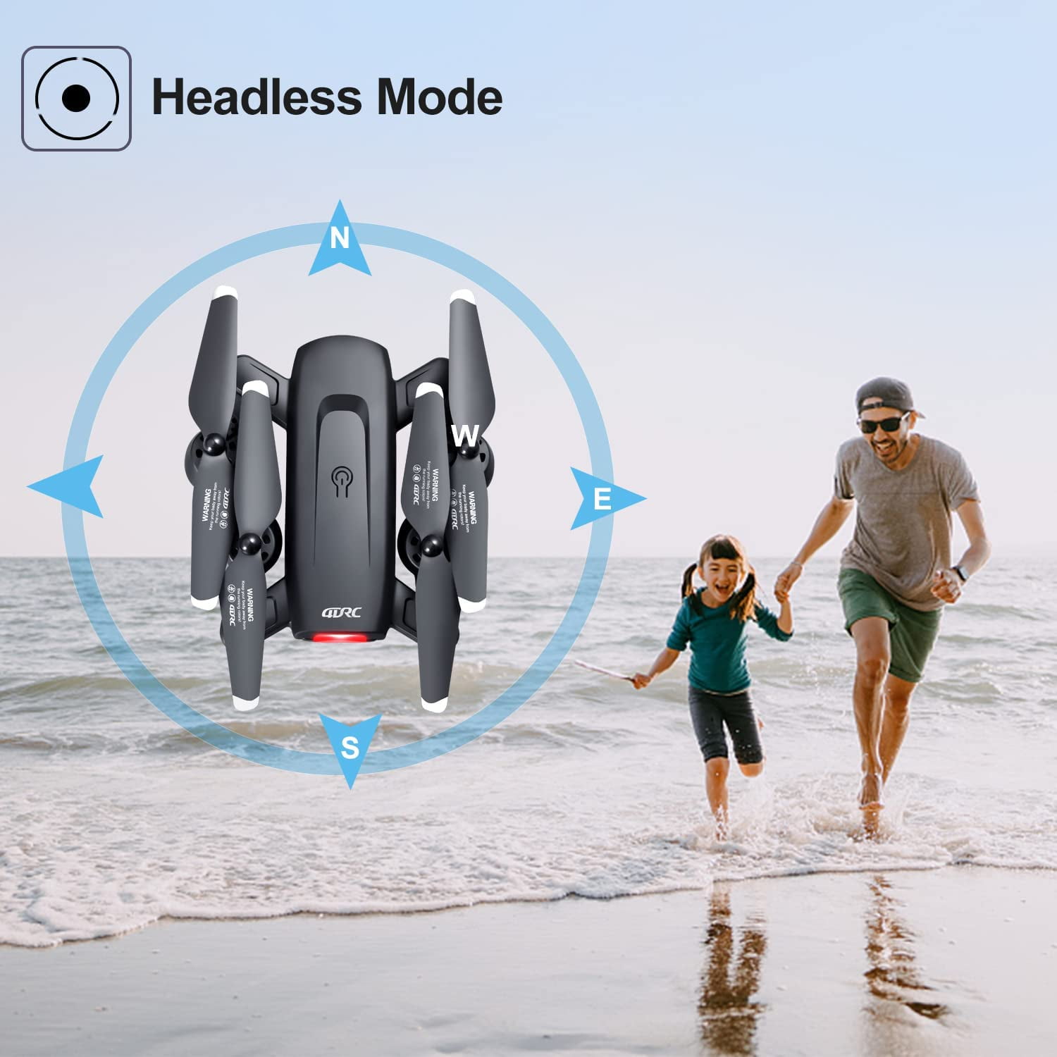 720P FPV Camera Quadcopter for Kids & Adults