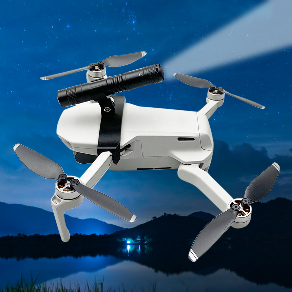 Adjustable LED headlamp kit for DJI drone