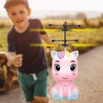 LED light Hand Control Pony Drone for Kids