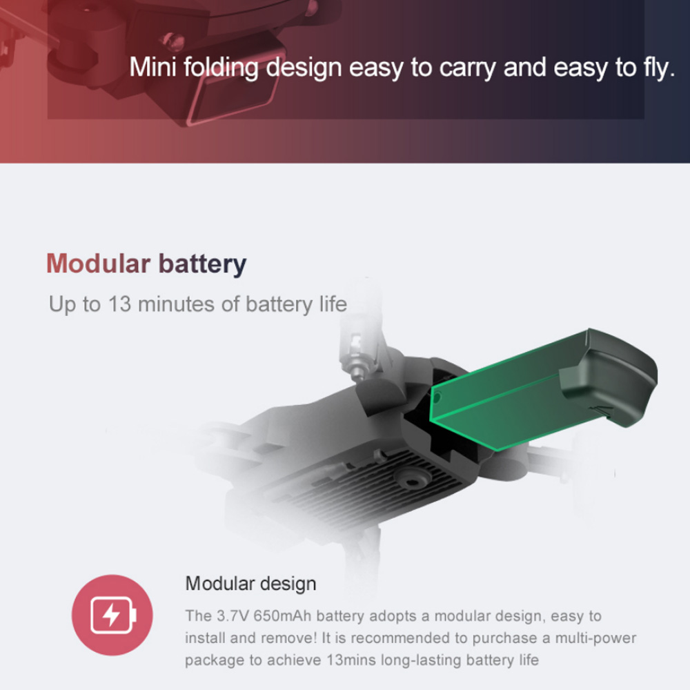 S66 4K Dual Camera WiFi Drone