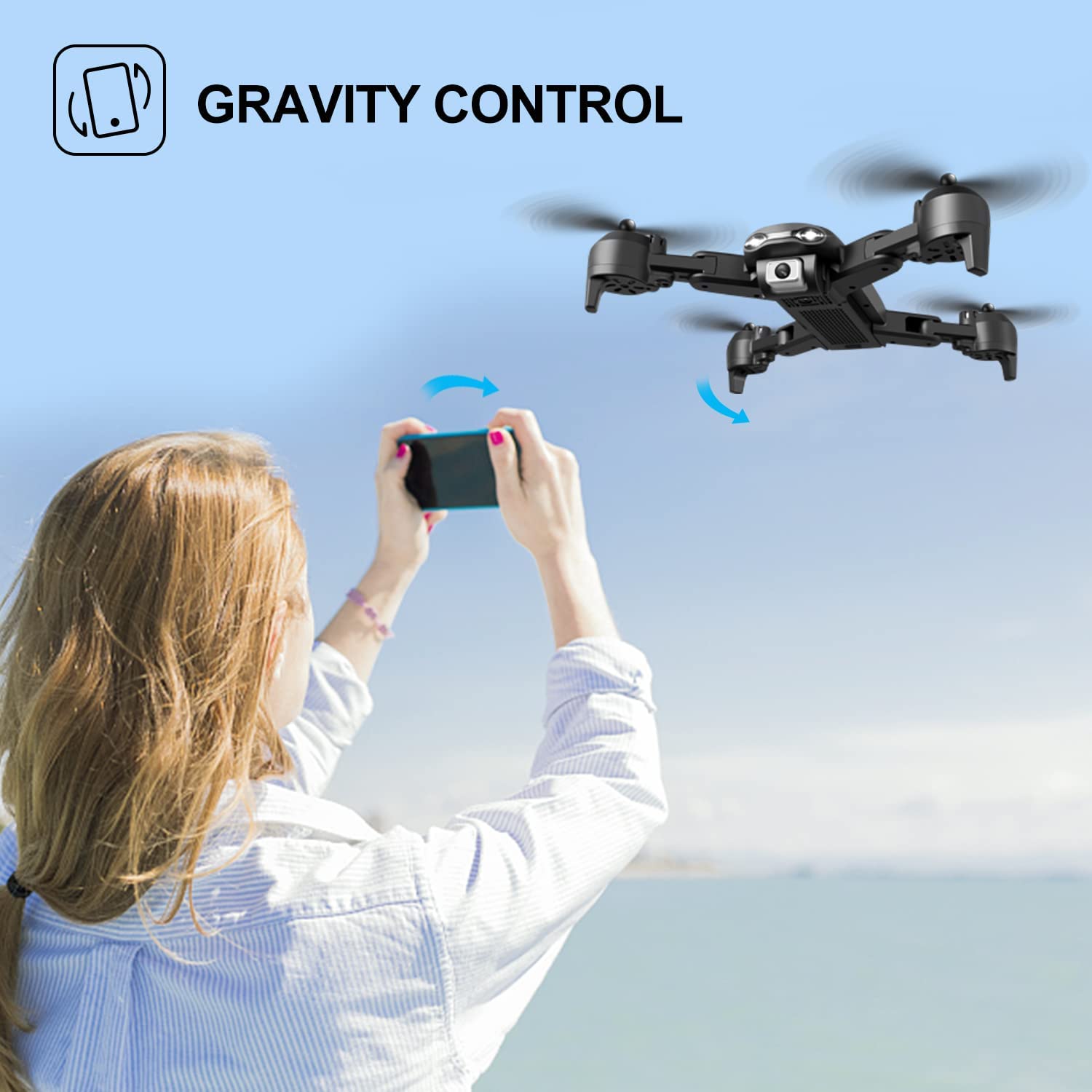 720P FPV Camera Quadcopter for Kids & Adults