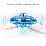 Infrared Induction LED Mini UFO Drone - Blue