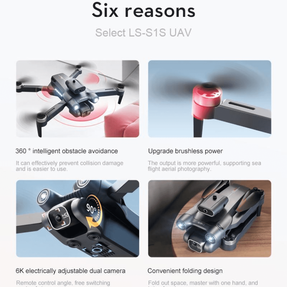 4K/6K HD Camera Professional Drone with WIFI