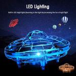 Infrared Induction LED Mini UFO Drone - Blue