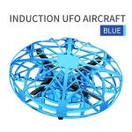 Blue LED Mini Drone with 360° Rotation