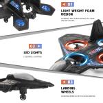 Colorful LED Kids Drone, Remote Control, Ages 8-12
