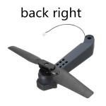 FPV drone axis arms with motor and propeller