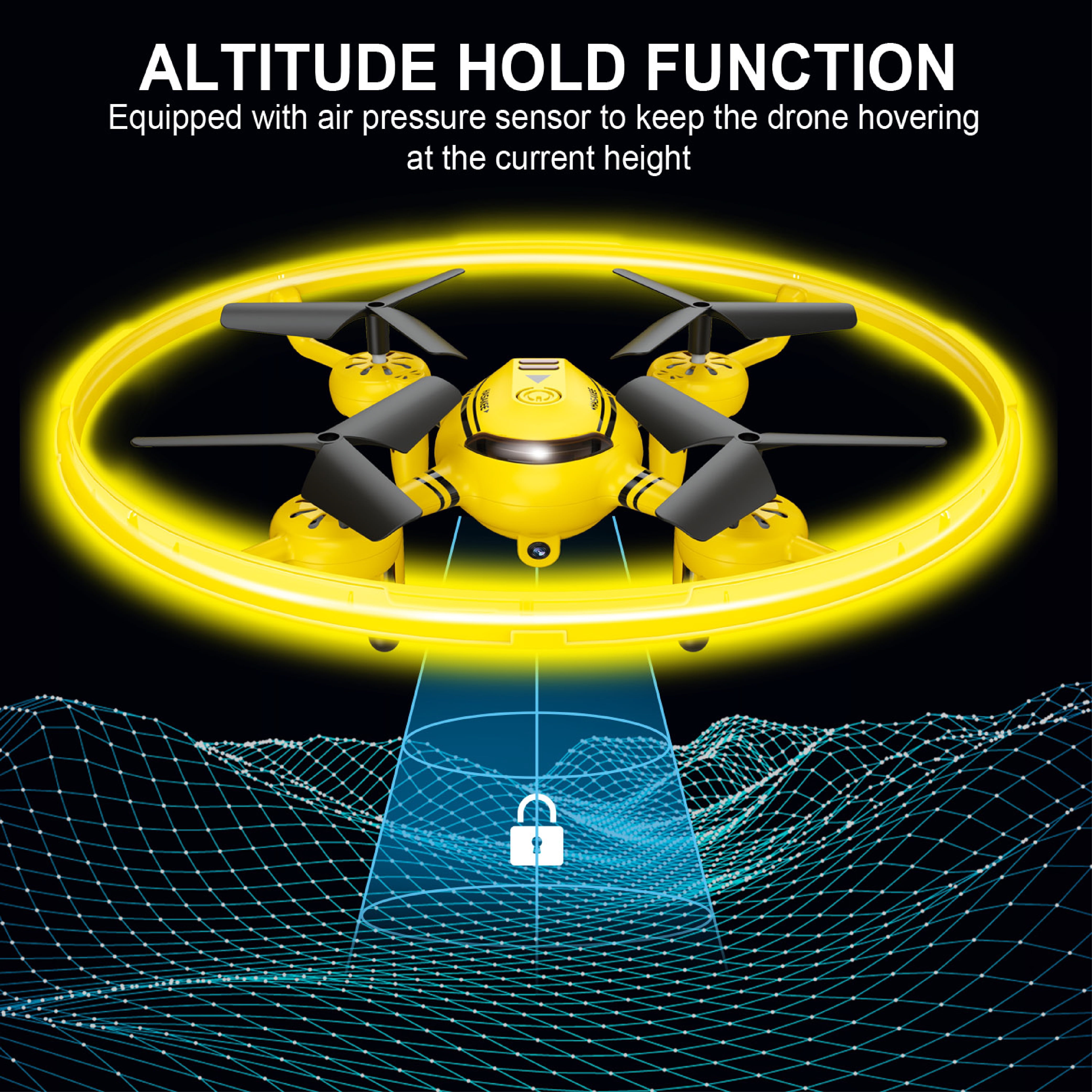 HASAKEE Q8 FPV Drone with 720P Camera