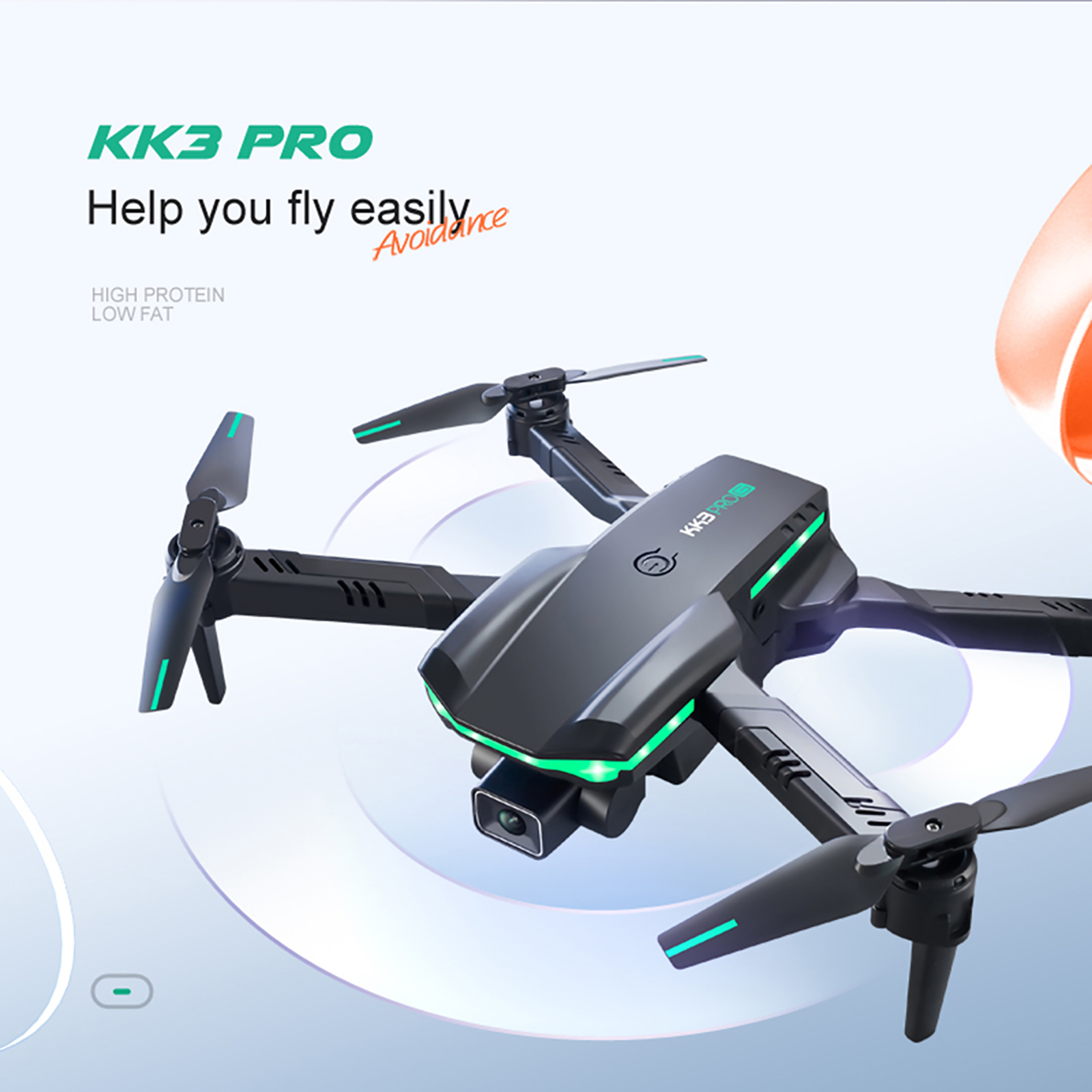 4K Dual Camera Folding RC Quadcopter
