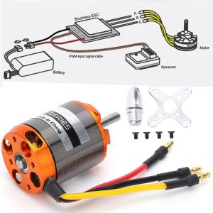Ymiko Silver Brushless Drone Motor for Fixed-Wing Aircraft