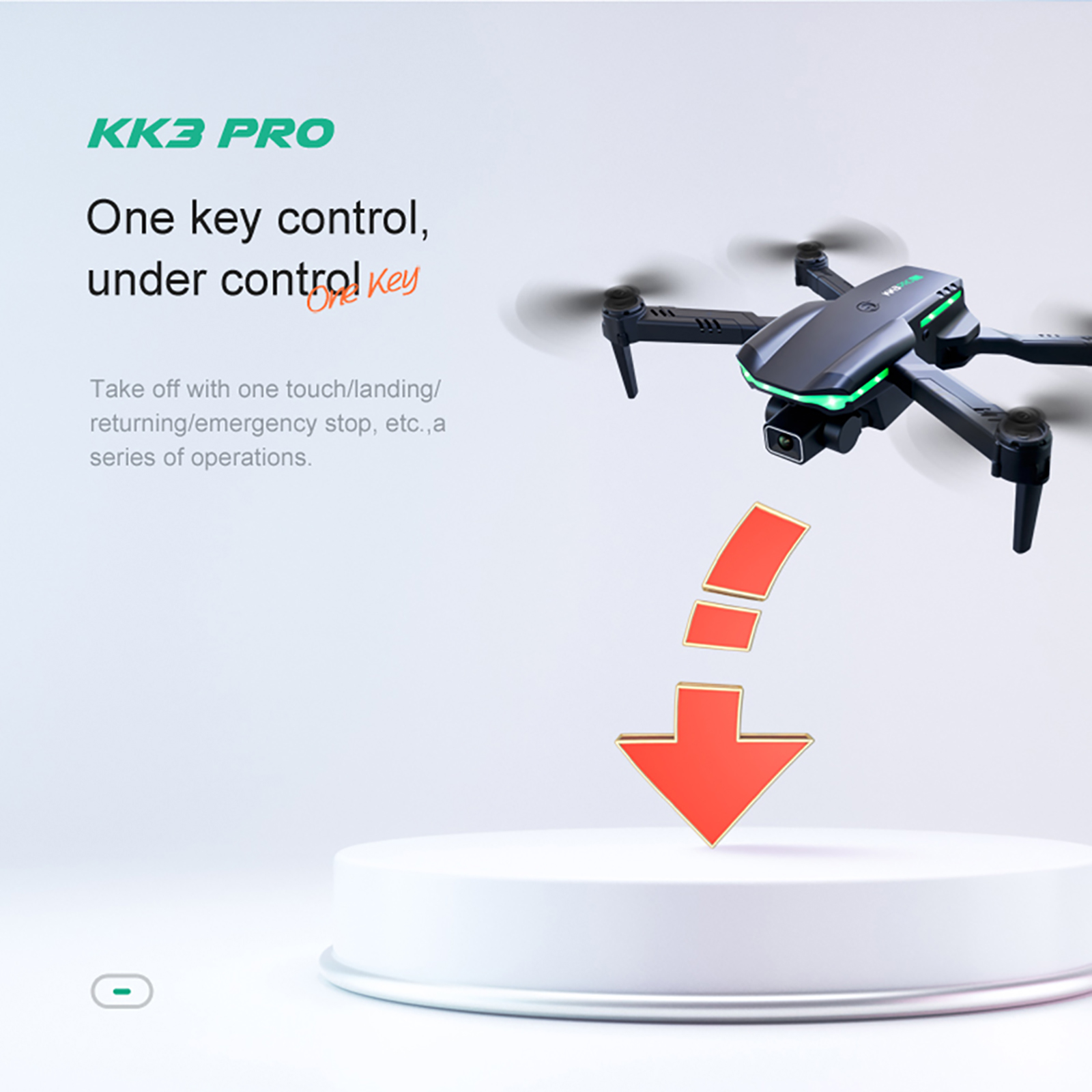 4K Dual Camera Folding RC Quadcopter