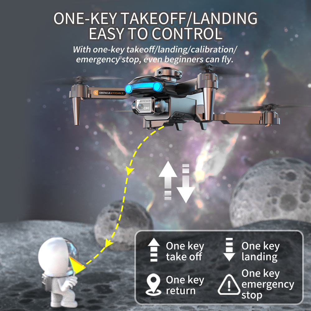 F19 Drone with 1080P Camera & Obstacle Avoidance
