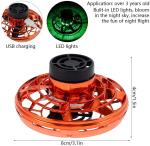 LED Mini Drone with Hand Control